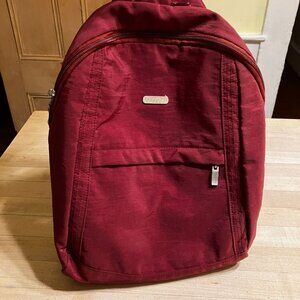 Baggallini Womens Unisex Excursion Convertible Sling Backpack Medium Red RARE